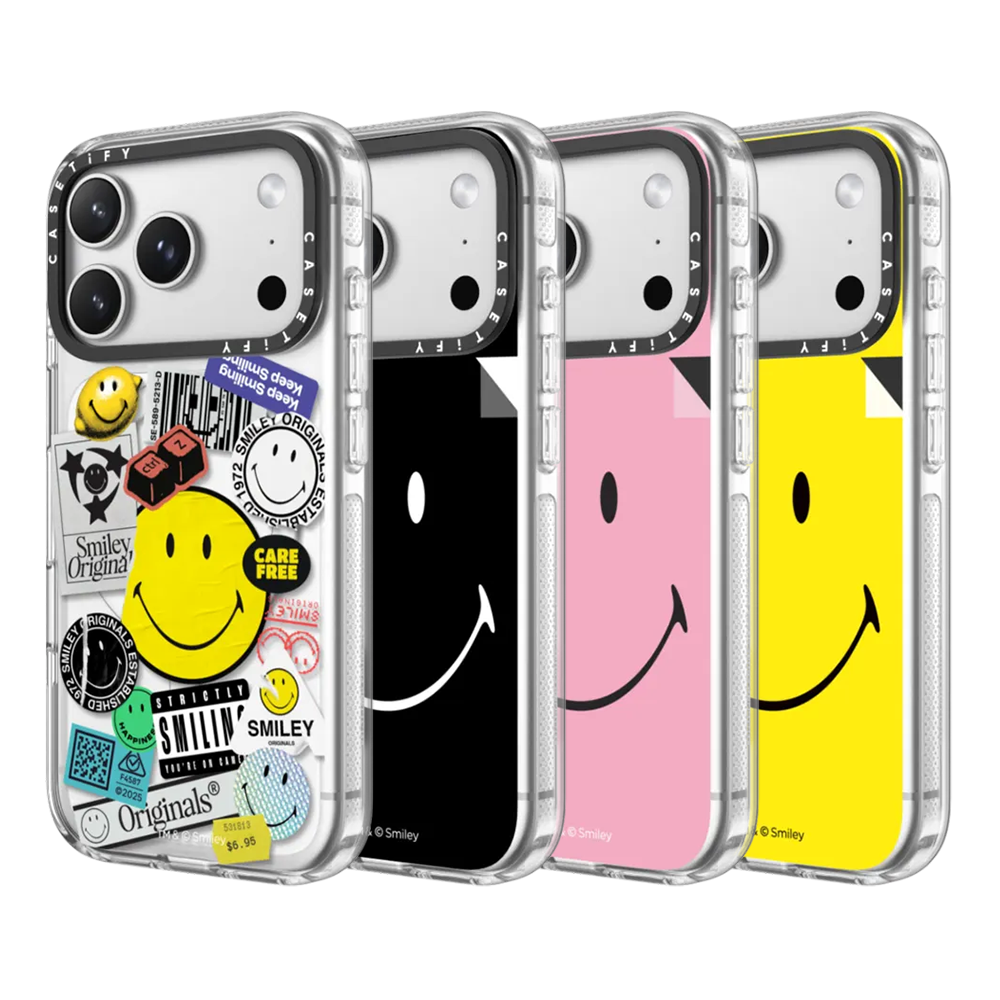 Phone Accessories Magnetic - CASETiFY Smiley Series Face Text Stickers