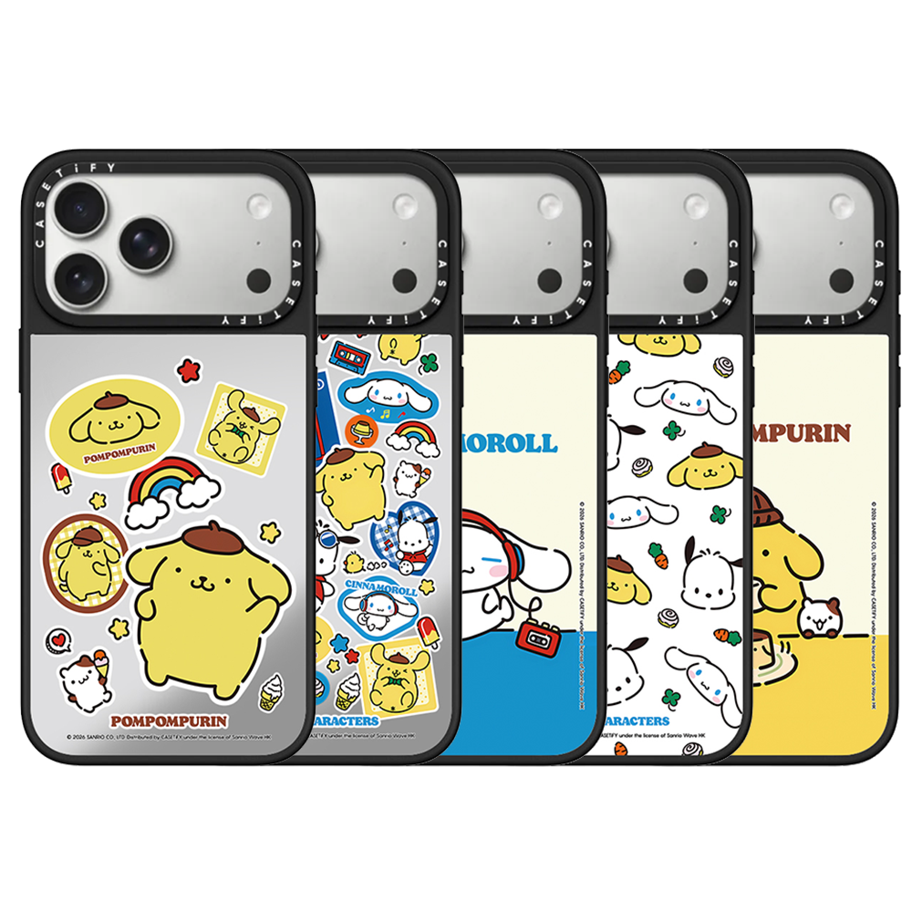Phone Accessories Magnetic - CASETiFY Co-brand Sanrio Cute Puppy Squad