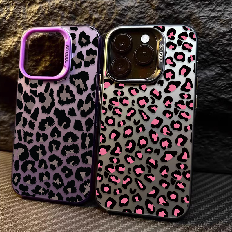 Xo Phone Accessories - Fashion Aesthetic Leopard Print Phone Case