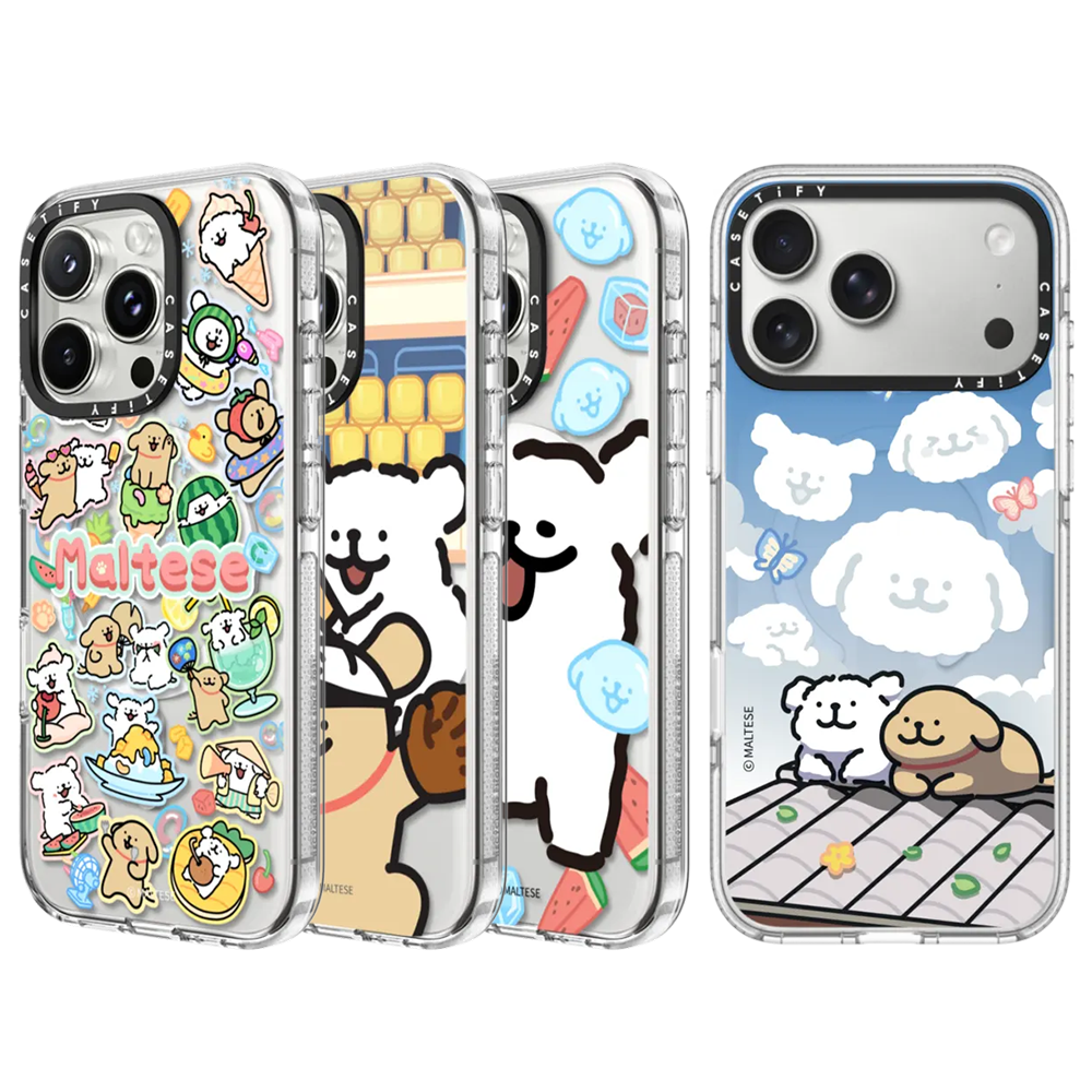 Phone Accessories Magnetic - CASETiFY MAltese Line Dog Art Cute