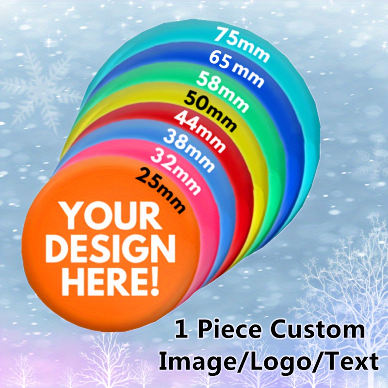 Phone Accessories Names - 1 PC Custom Personalize Tinplate Lapel