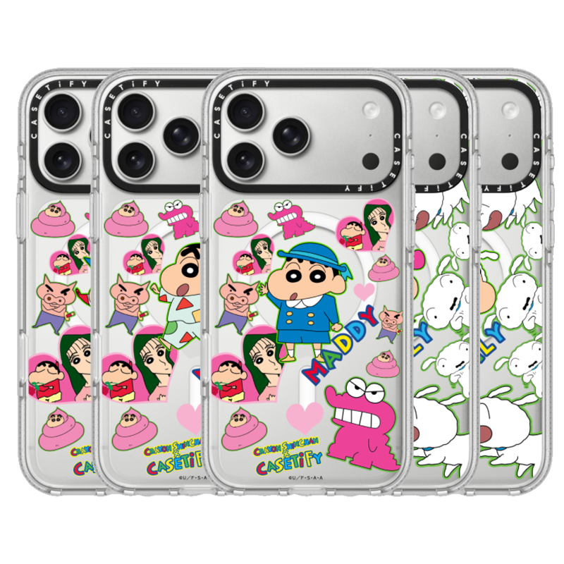 Phone Accessories Magnetic - CASETiFY Crayon Shin-chan Cartoon Series Magnetic