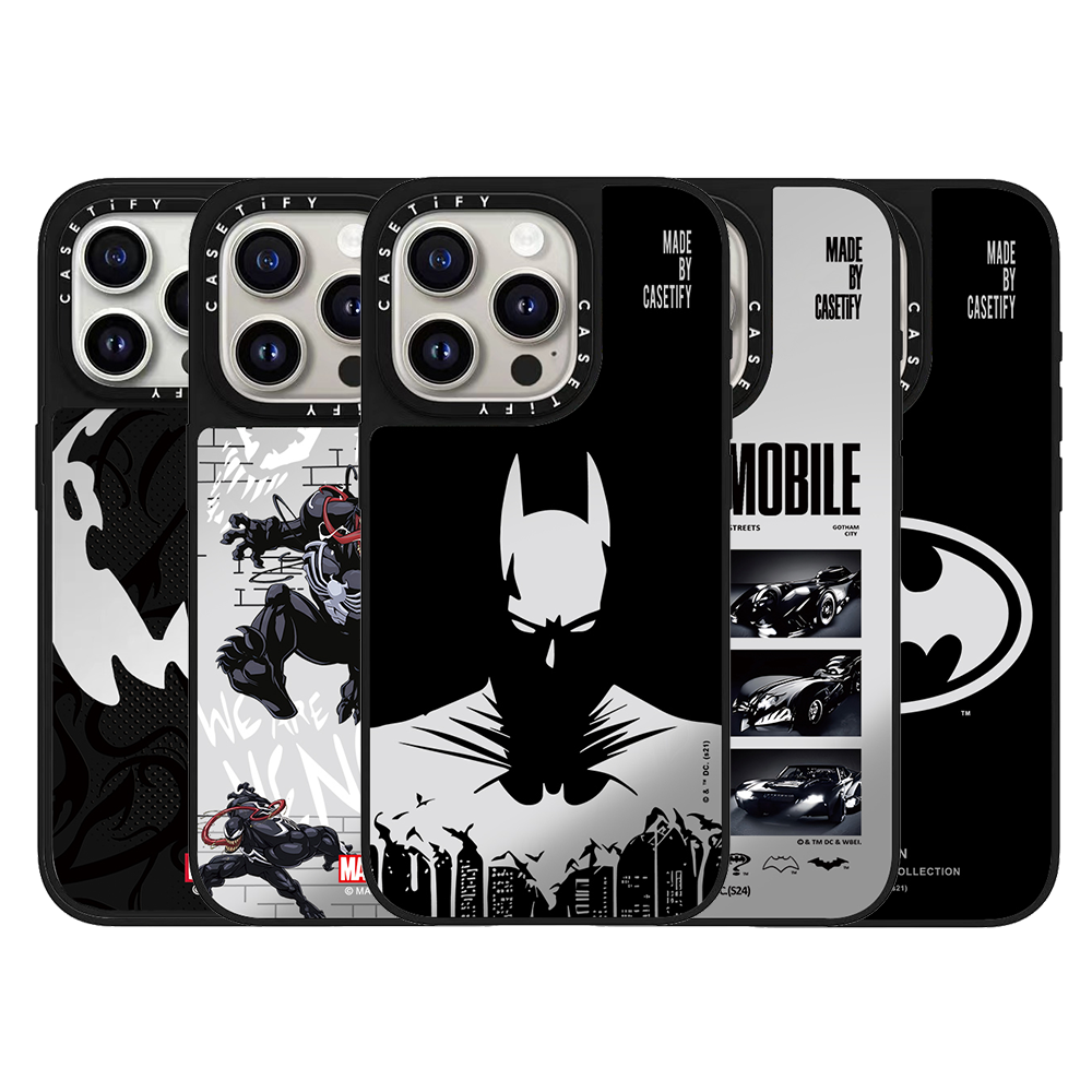 Phone Accessories Magnetic - CASETiFY Co-brand Marvel BatmanSeries Venom Phone