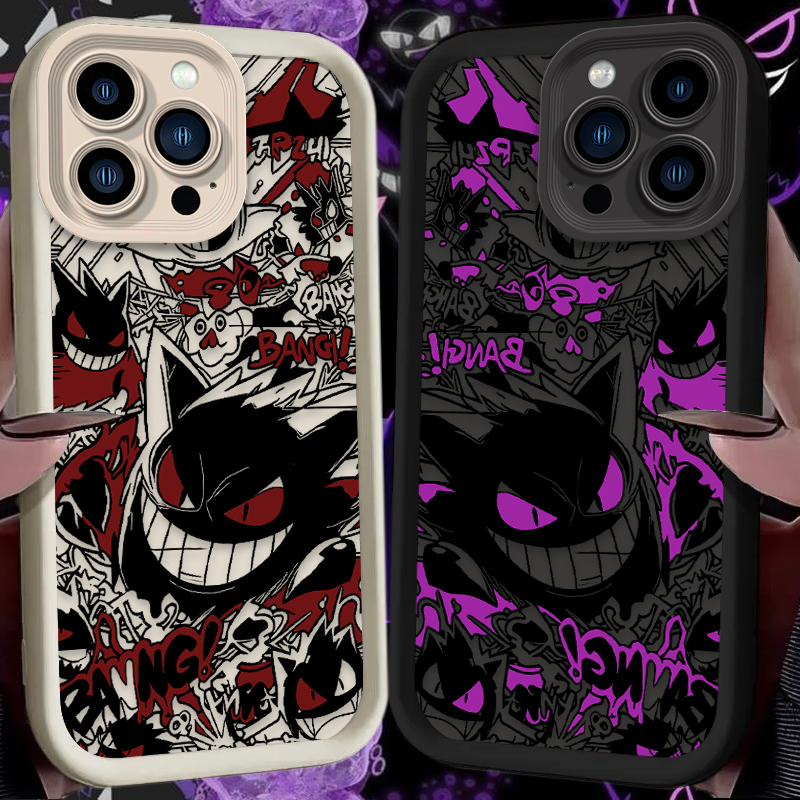 Xo Phone Accessories - P-Pokemon Gengar Graffiti Phone Case for