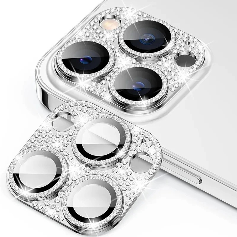 Phone Accessories Business - 3D Rhinestone Diamond Glitter Camera Lens