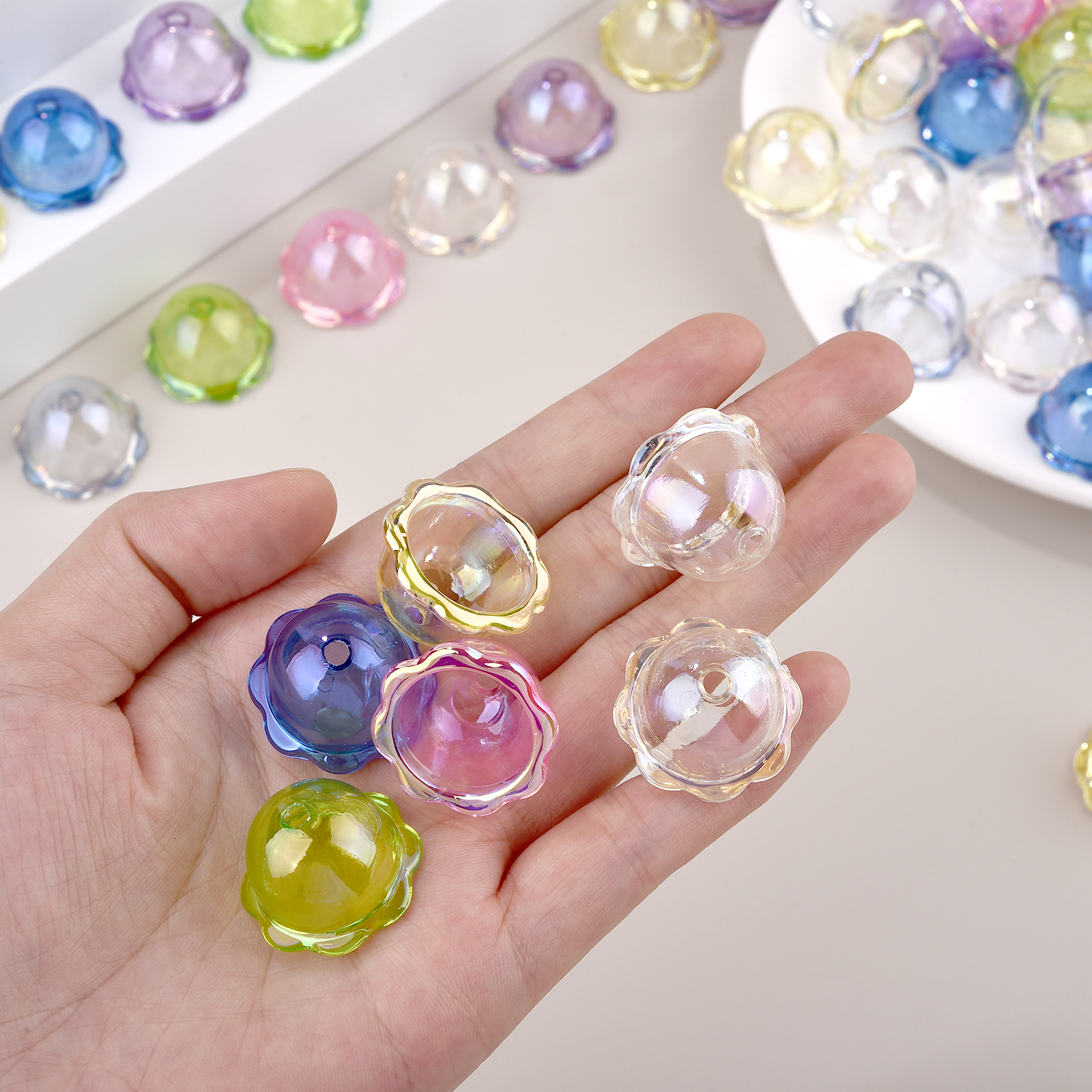 Glitter Wind Bell Spacer Jelly - Phone Accessories Jewelry review and price