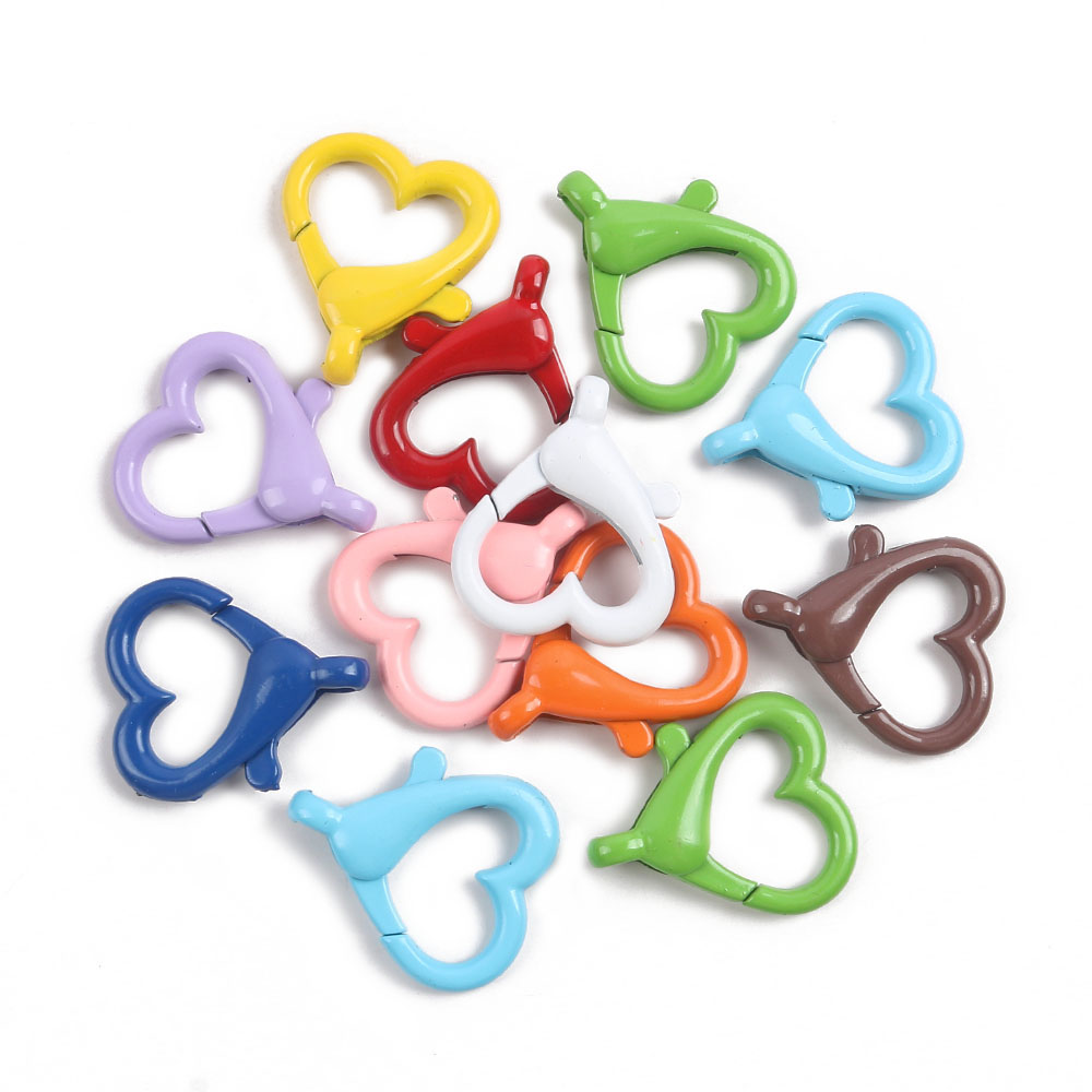 5pcs Multicoloured Alloy Heart - Phone Accessories Jewelry review and price