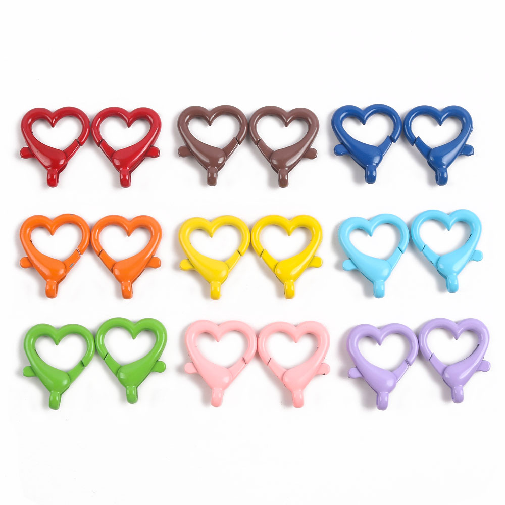 5pcs Multicoloured Alloy Heart - Phone Accessories Jewelry review and price