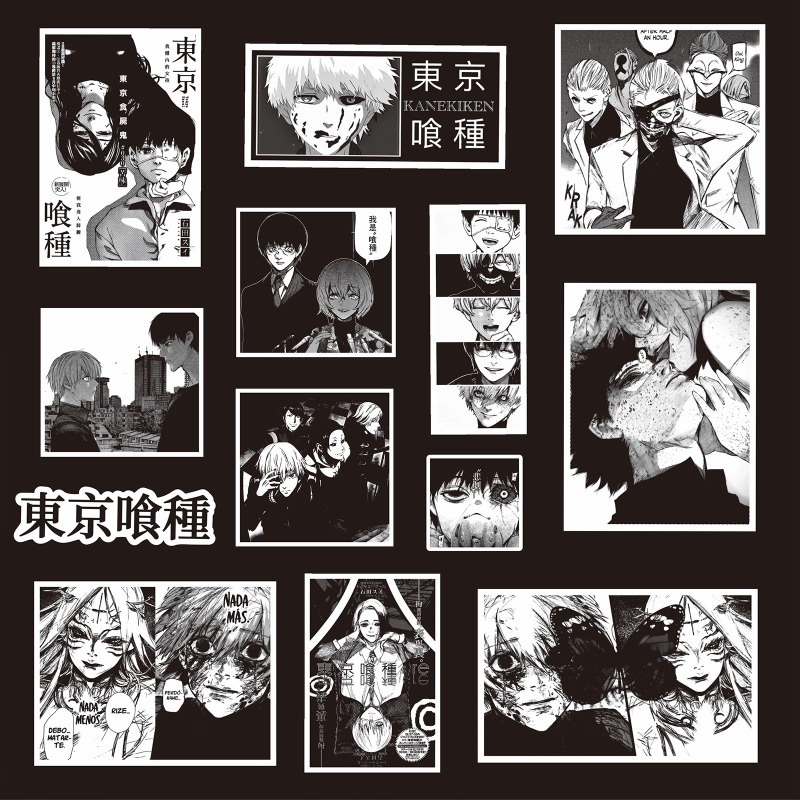 70pcs Black White Hot Anime To - Phone Accessories Tokyo review and price