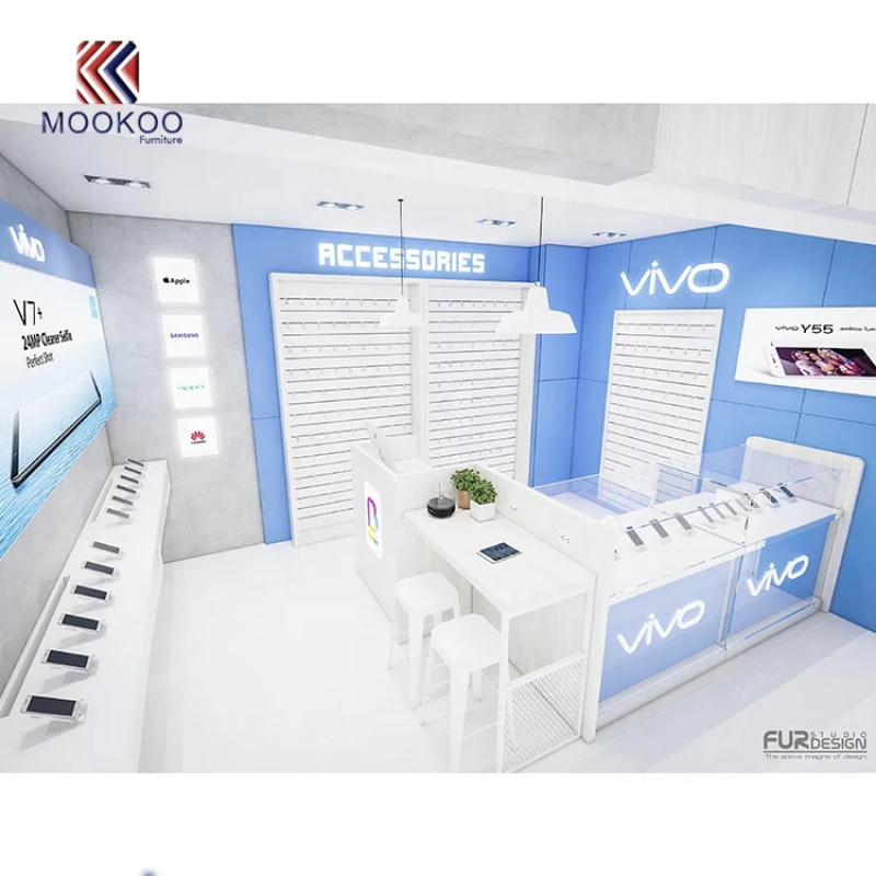 custom.Shop Mobile Phone Kiosk - Phone Accessories Design Shop review and price