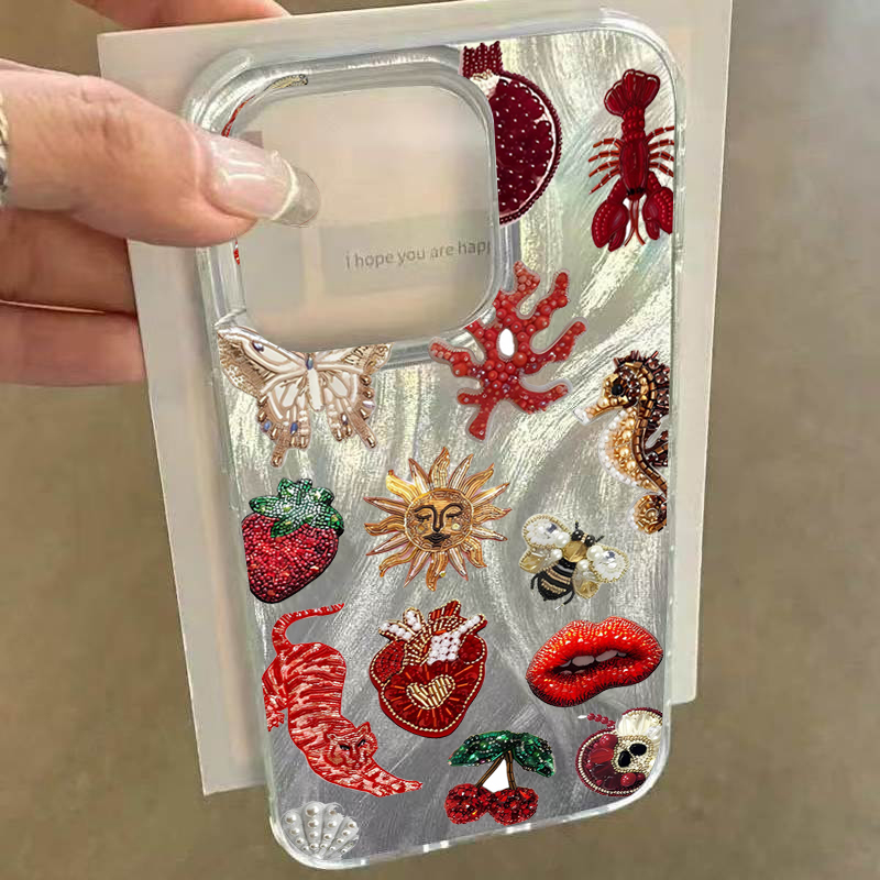 Crab Fish Floral Heart-Shaped  - Xo Phone Accessories review and price