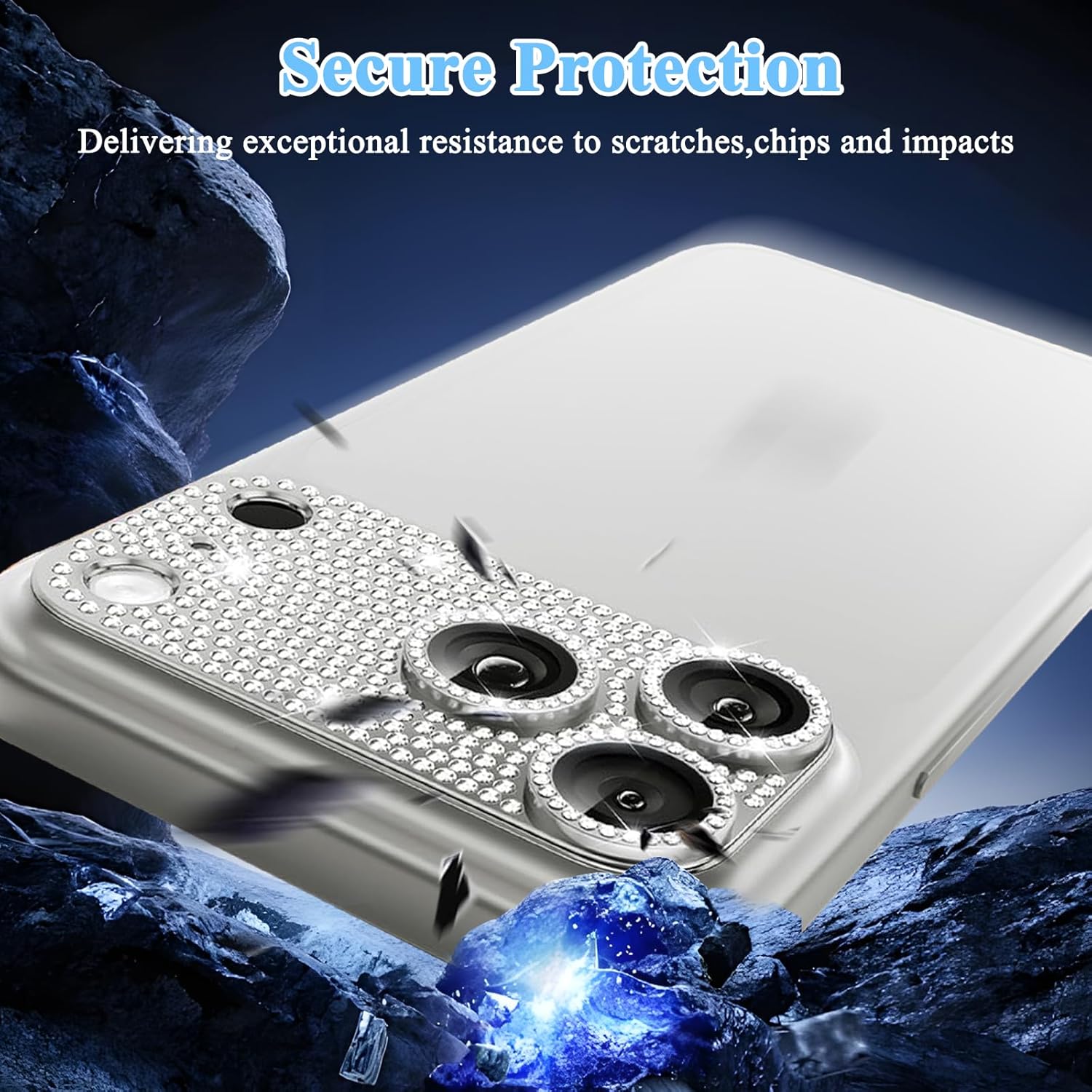 Glitter Diamond Camera Lens Pr - Phone Accessories Business review and price