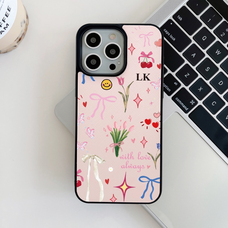 Custom Name Initials Blossom F - Phone Accessories Names review and price