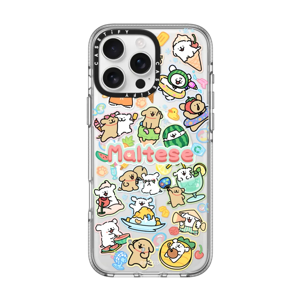 CASETiFY MAltese Line Dog Art  - Phone Accessories Magnetic review and price