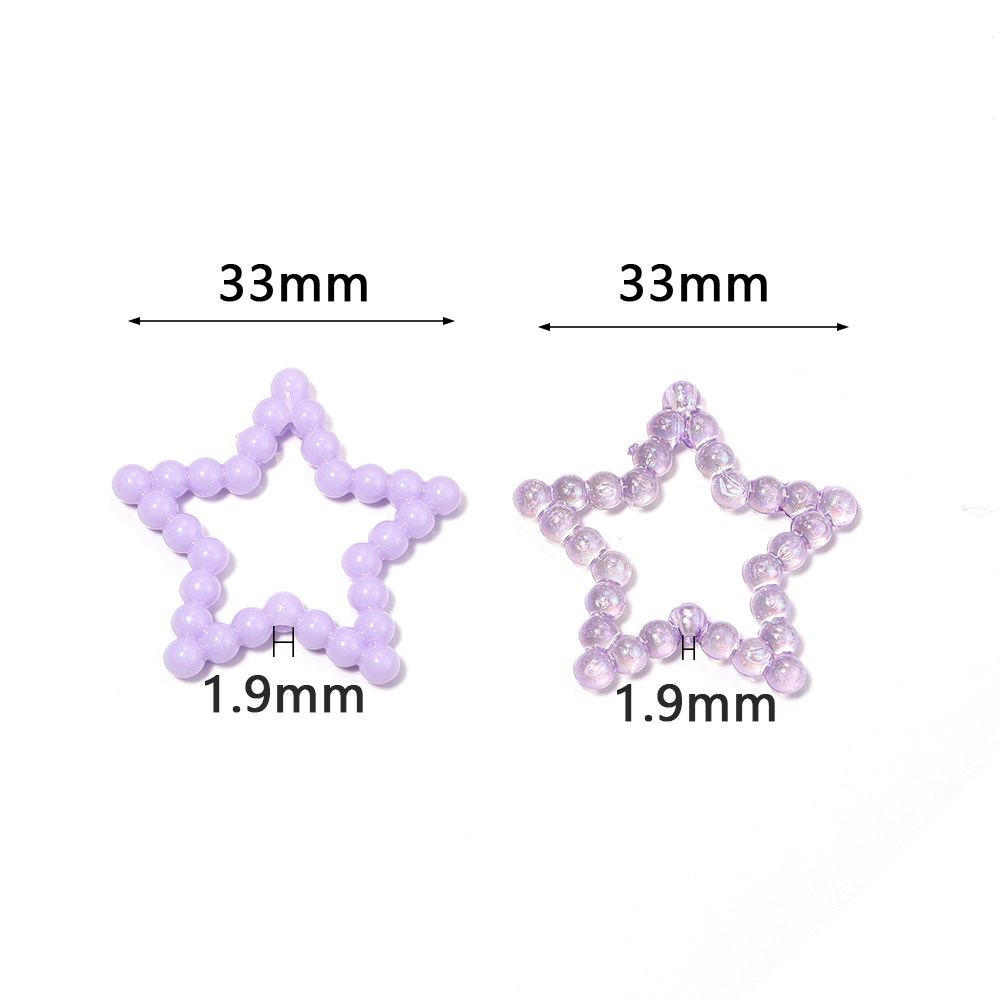 30pcs/lot 33mm Acrylic Hollow  - Phone Accessories Jewelry review and price