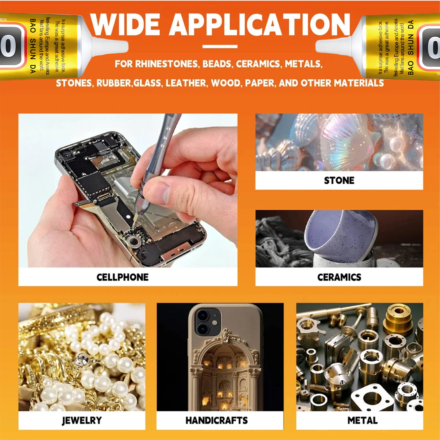 B7000/E8000 Mobile Phone Adhes - Phone Accessories To Buy review and price