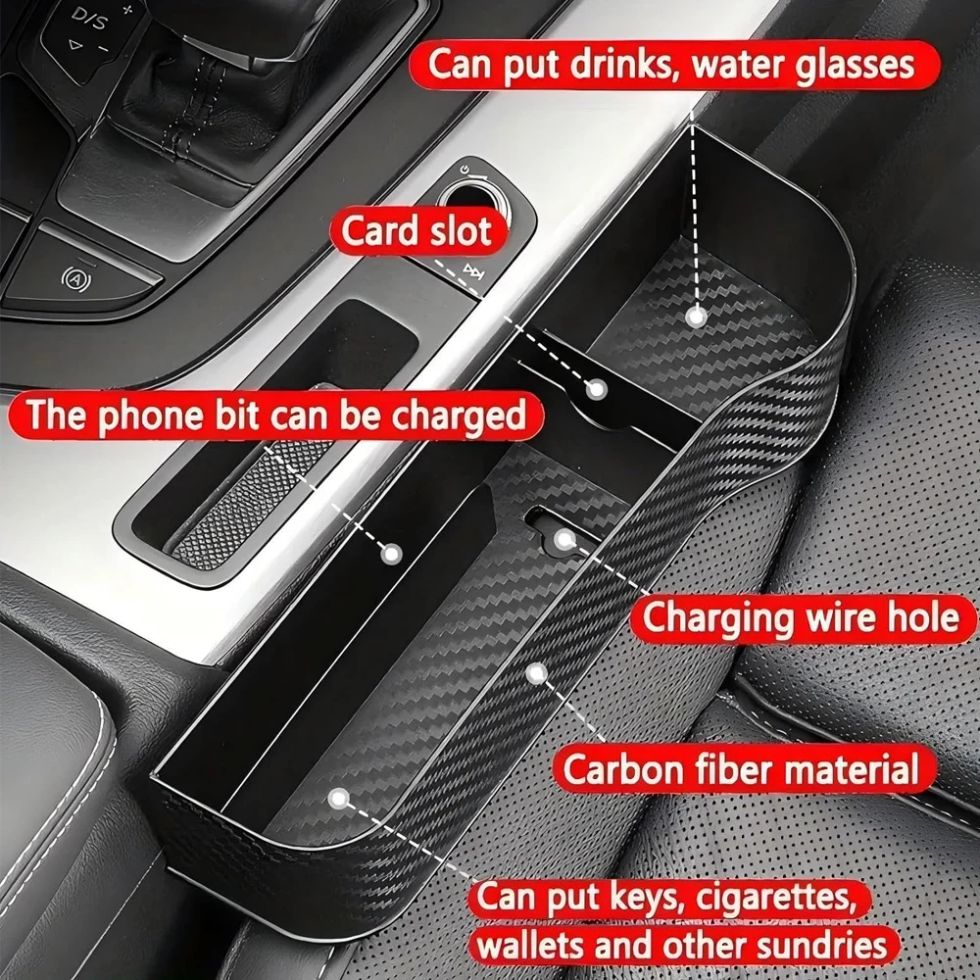 Car seat gap storage box, mult - Phone Accessories Store review and price