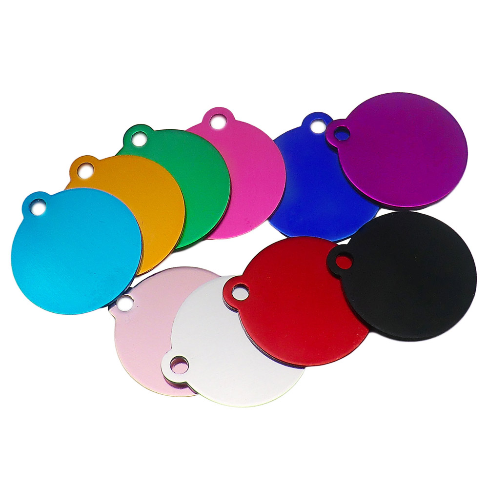 100 pcs Aluminum Cat ID Tag Ro - Phone Accessories Names review and price