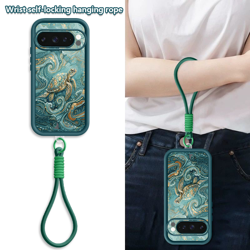 Sea Turtle Print Wrist Strap L - Lanyard Phone Strap review and price