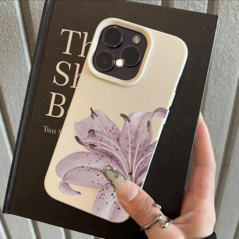 Purple Lily Flower Phone Case  - Xo Phone Accessories review and price