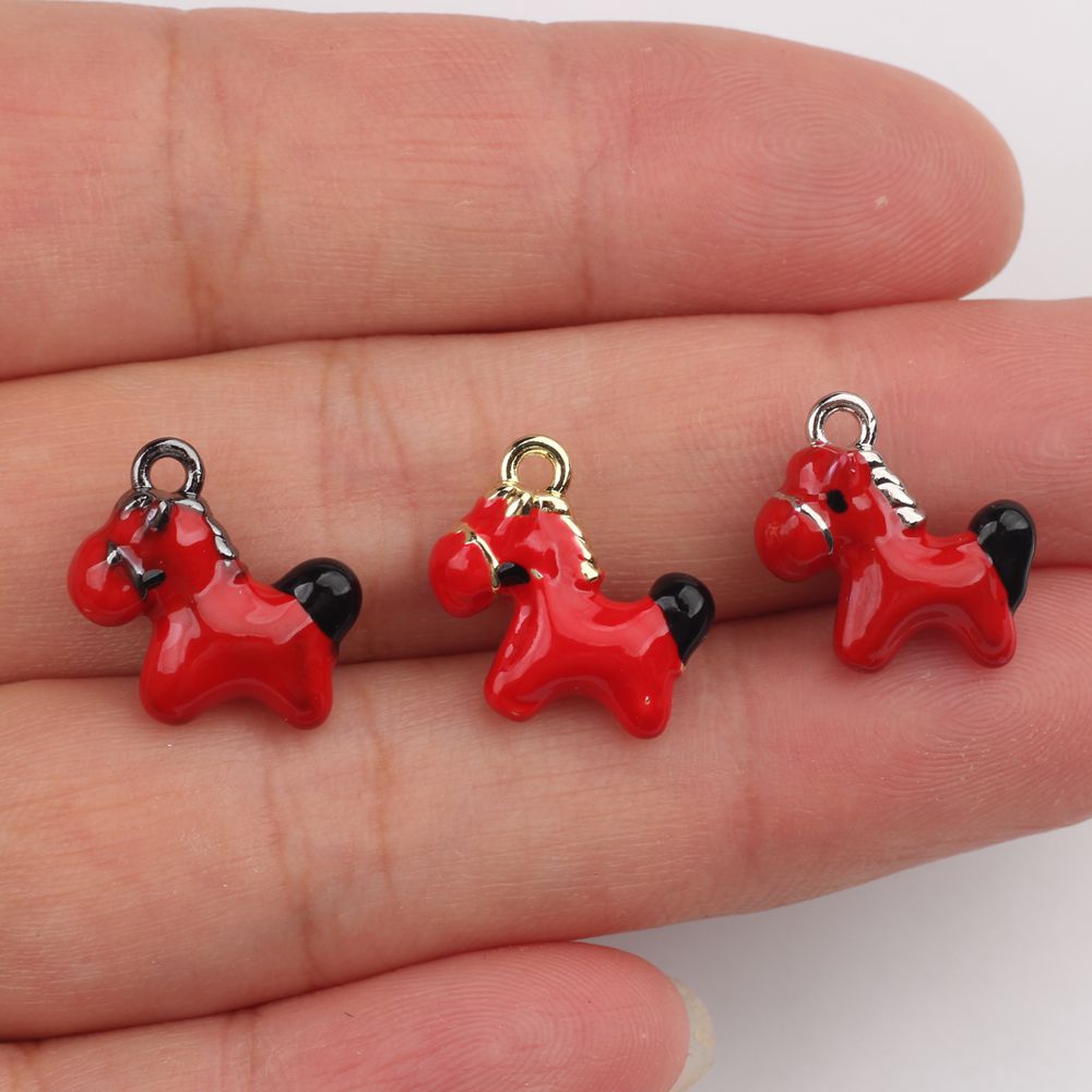 5pcs Cute Small Horse Charms A - Phone Accessories Jewelry review and price
