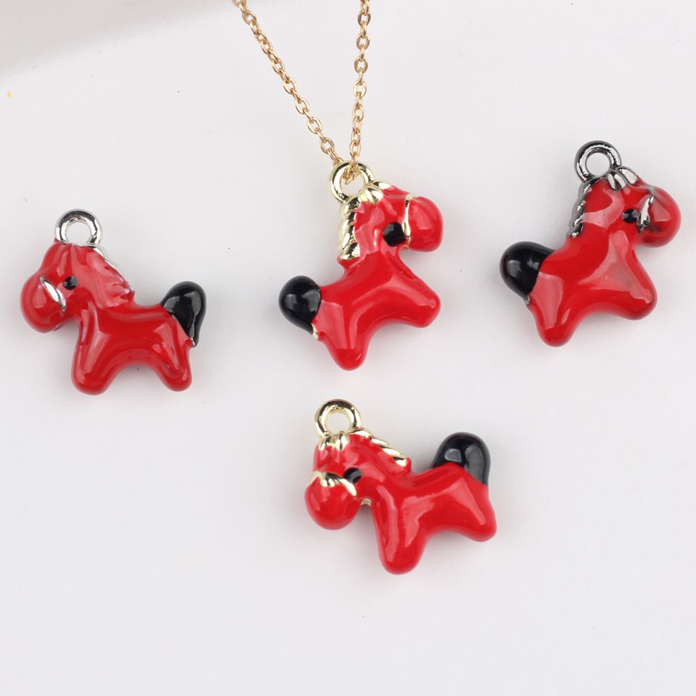 5pcs Cute Small Horse Charms A - Phone Accessories Jewelry review and price