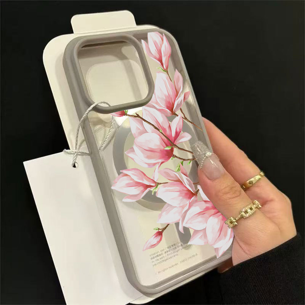 Fashion Flower Magnetic Phone  - Xo Phone Accessories review and price