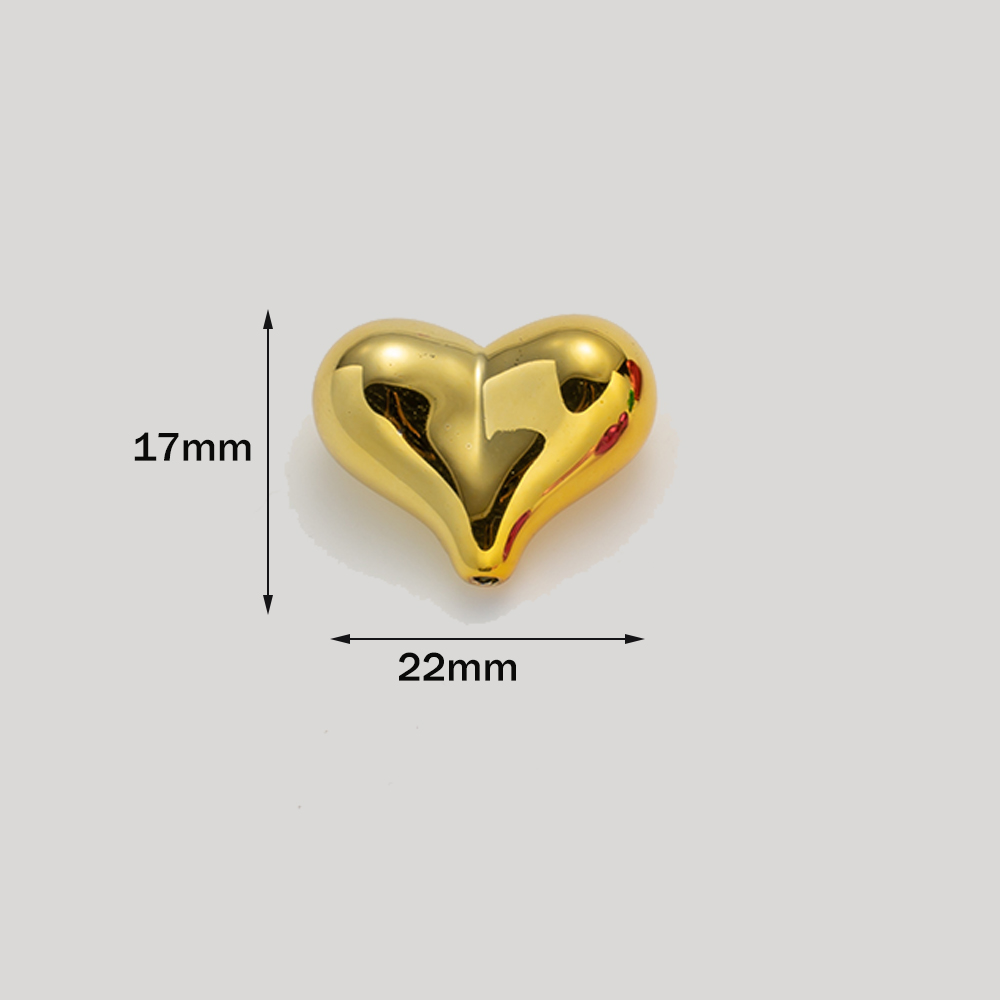 10pcs Colorful Acrylic Heart L - Phone Accessories Jewelry review and price