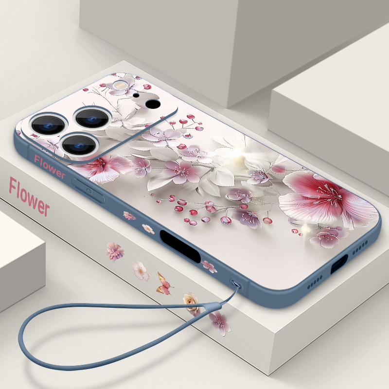 Pink White Flower Case For iPh - Phone Accessories Magnetic review and price