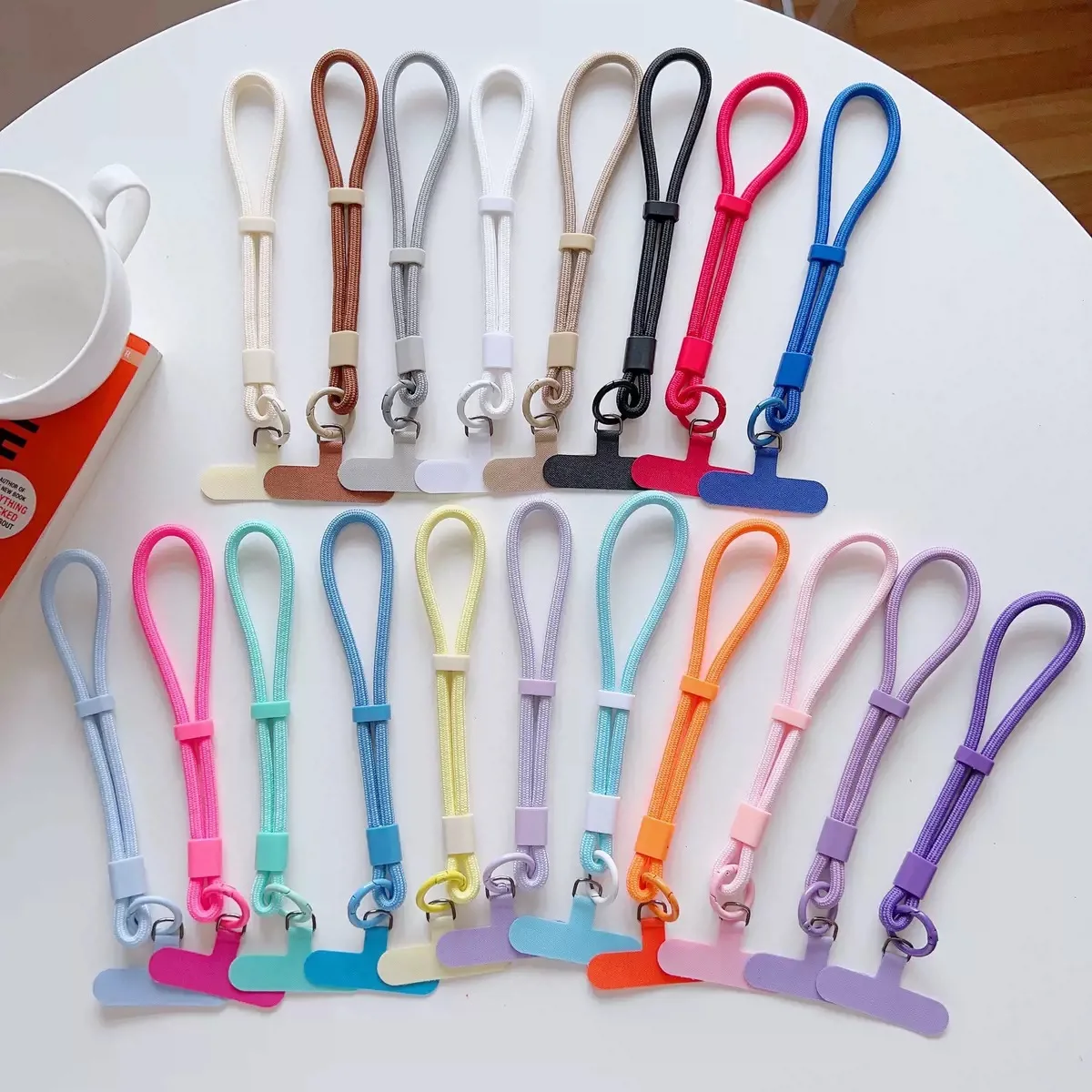 Fashion Candy Color Mobile Pho - Lanyard Phone Strap review and price