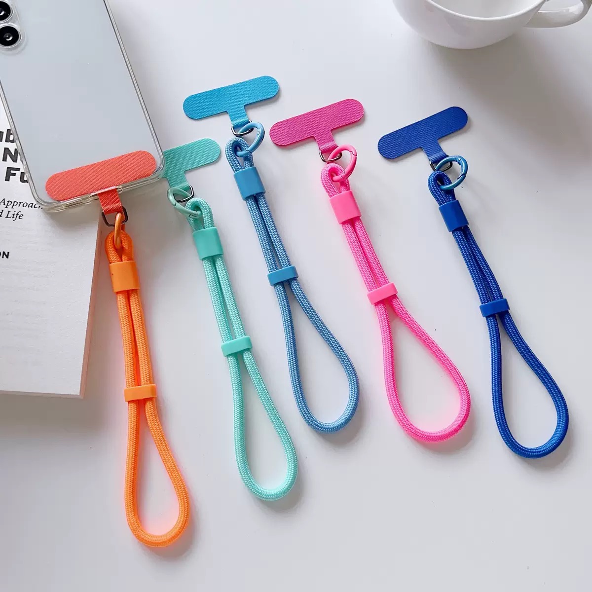 Fashion Candy Color Mobile Pho - Lanyard Phone Strap review and price