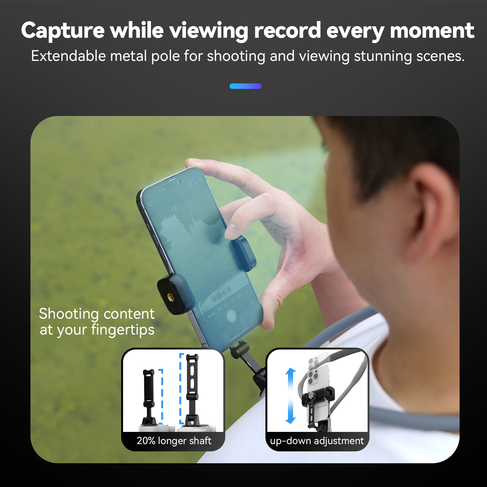 TELESIN Neck Mount Phone Clip  - Phone Accessories Business review and price