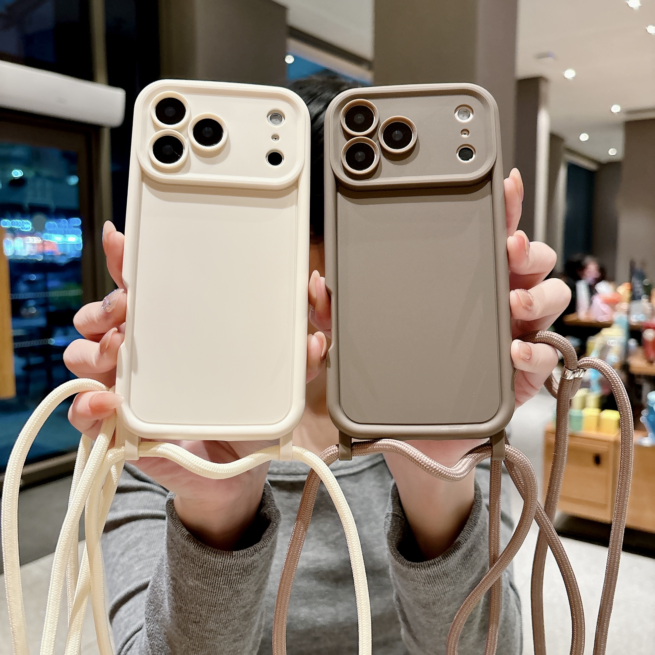 Phone Case For iPhone 17 16 15 - Lanyard Phone Strap review and price